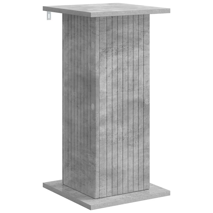 Support de Plante 2 pcs Gris béton 30,5 x 30 x 60,5 cm - 5
