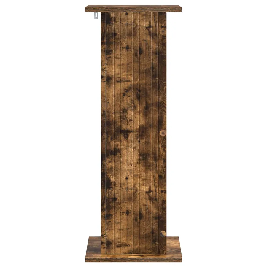 Support de Plante Chêne fumé 30,5 x 30 x 80,5 cm - 5