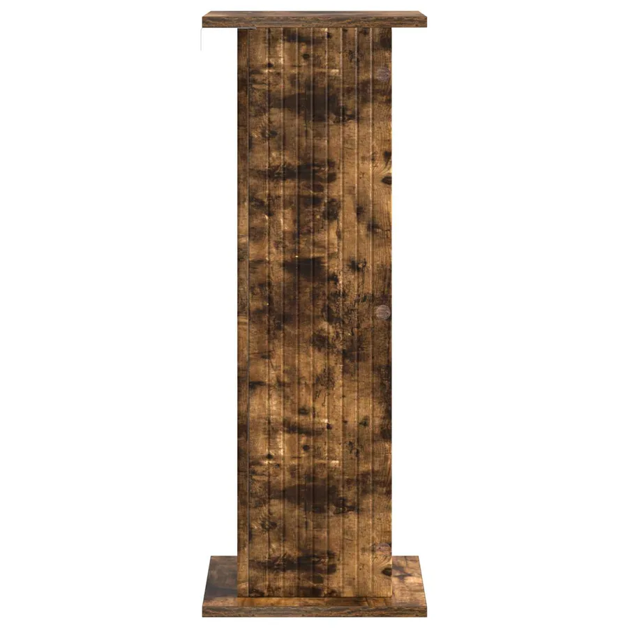 Support de Plante Chêne fumé 30,5 x 30 x 80,5 cm - 6