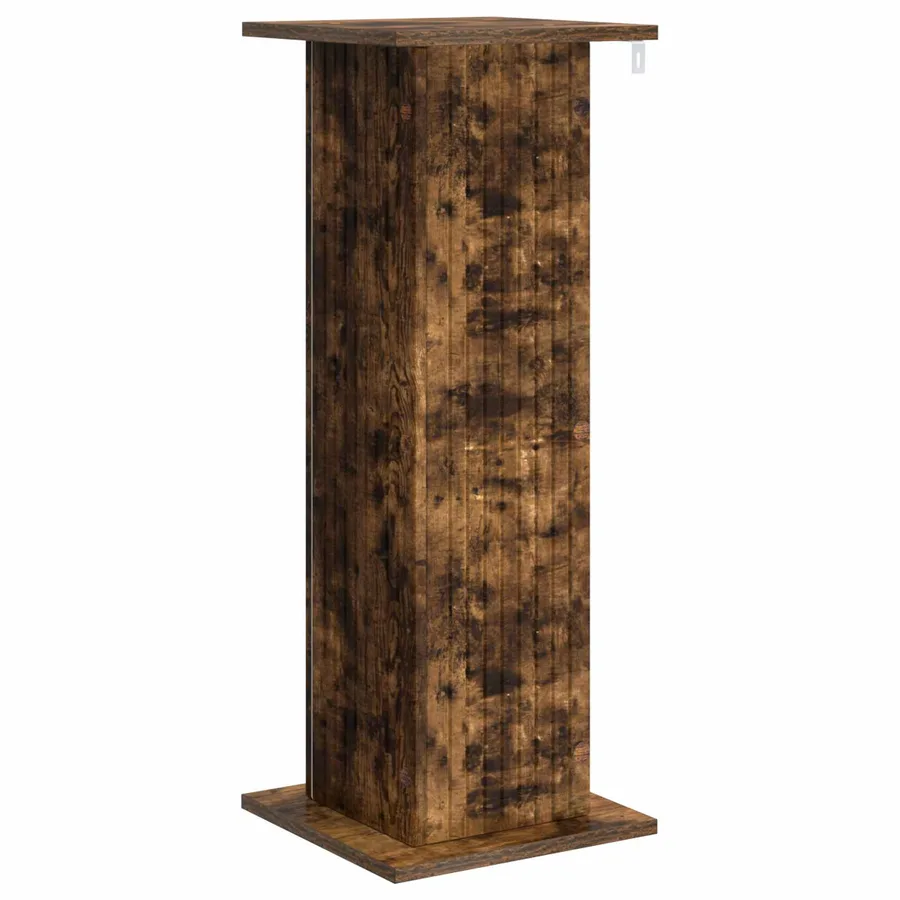Support de Plante Chêne fumé 30,5 x 30 x 80,5 cm - 7