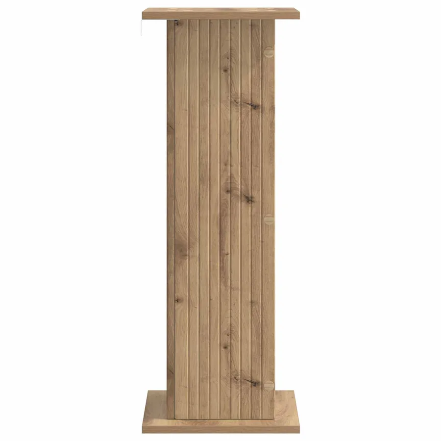 Support de Plante 2 pc Chêne artisanal 30,5 x 30 x 80,5 cm - 7