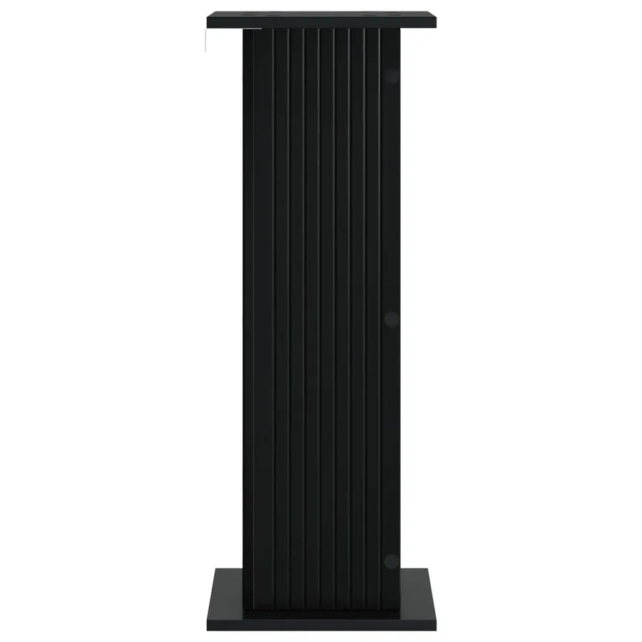 Support de Plante Noir 30,5 x 30 x 80,5 cm Bois d'ingénierie - 6