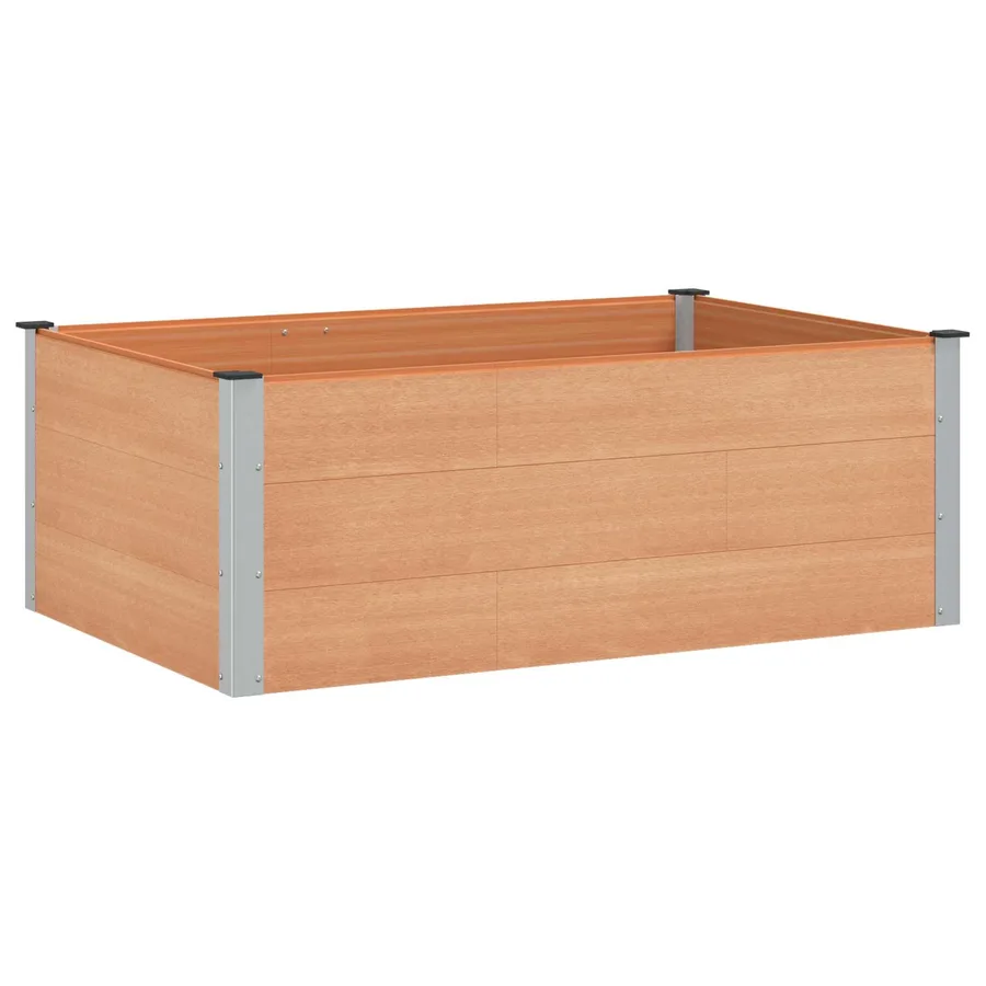 Jardinière surélevée Marron 150 x 100 x 54 cm - 2