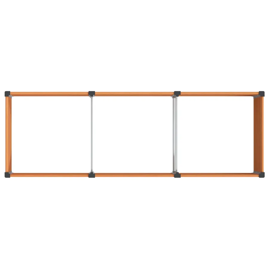Jardinière surélevée Marron 300 x 100 x 54 cm - 5