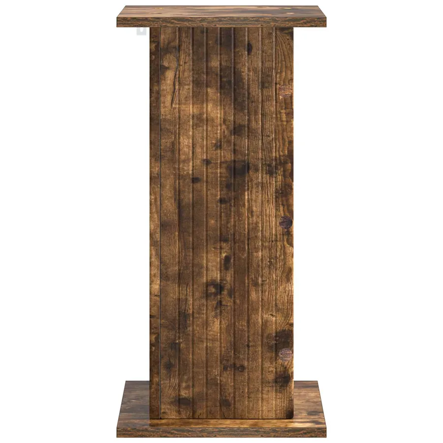 Support de Plante 2 pcs Chêne fumé 30,5 x 30 x 60,5 cm - 6