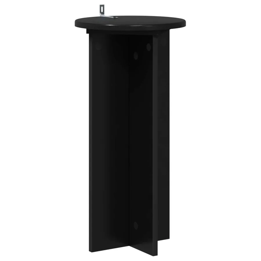 Support de Plante 2 pcs Noir 29,5 x 29,5 x 60 cm - 5
