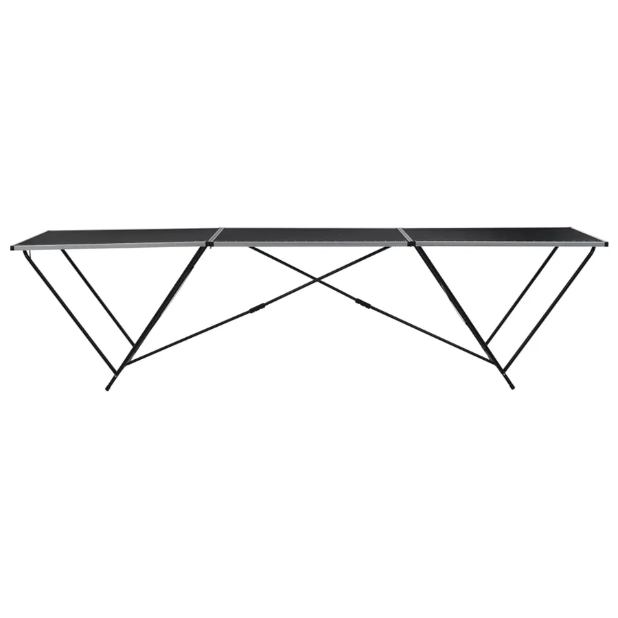 Table à coller pliable MDF et aluminium 300 x 60 x 78 cm - 3