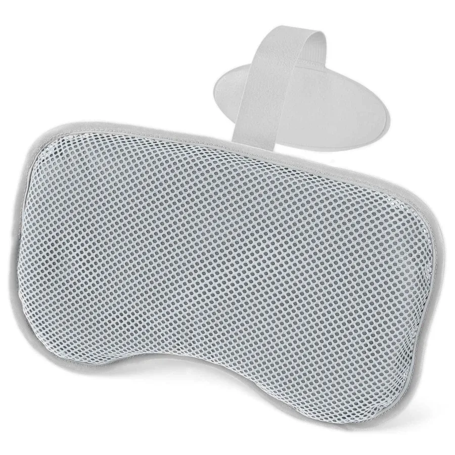 Bestway Coussin de bain spa 2 pcs Gris 23 x 13 x 5 cm Acier et PVC - 4