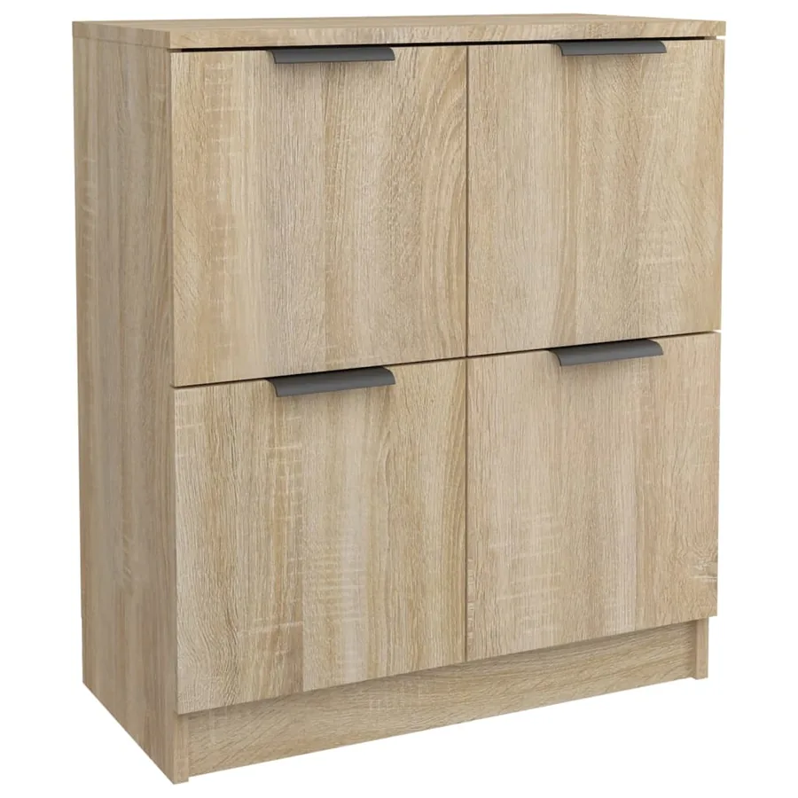 Buffet Chêne sonoma 60x30x70 cm Bois d'ingénierie - 2