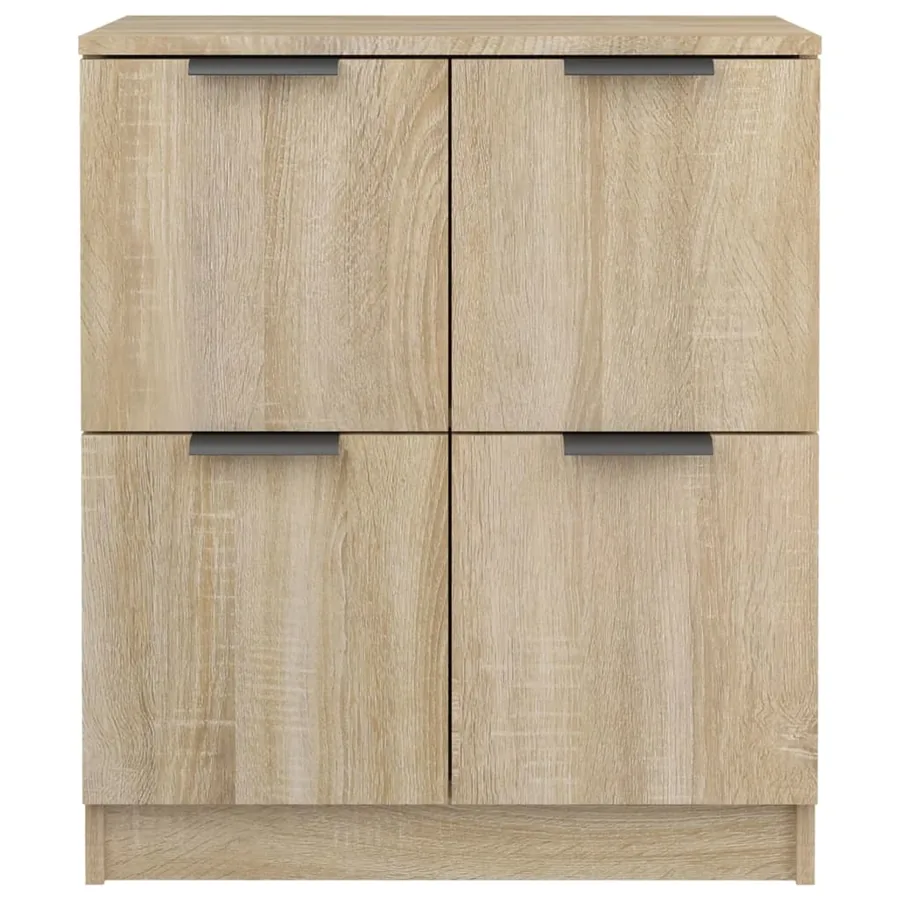 Buffet Chêne sonoma 60x30x70 cm Bois d'ingénierie - 5