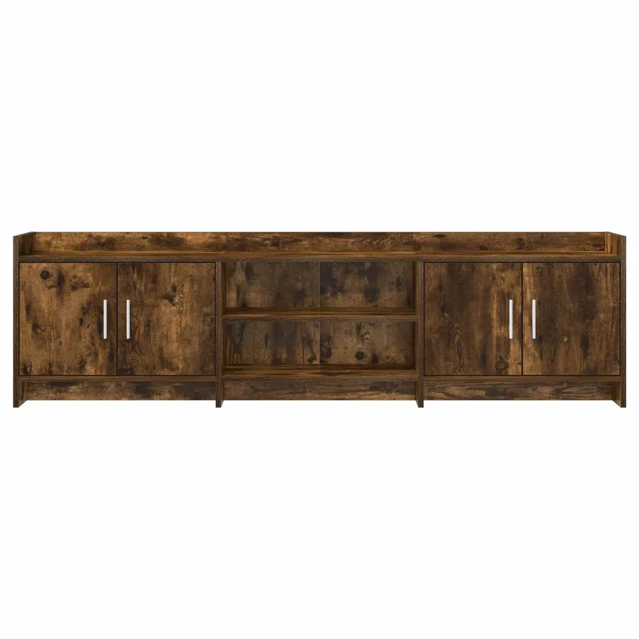 Meuble TV 168 x 33 x 47 cm Chêne fumé Bois d'ingénierie - 5