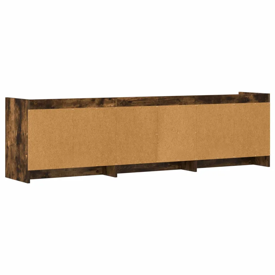 Meuble TV 168 x 33 x 47 cm Chêne fumé Bois d'ingénierie - 7