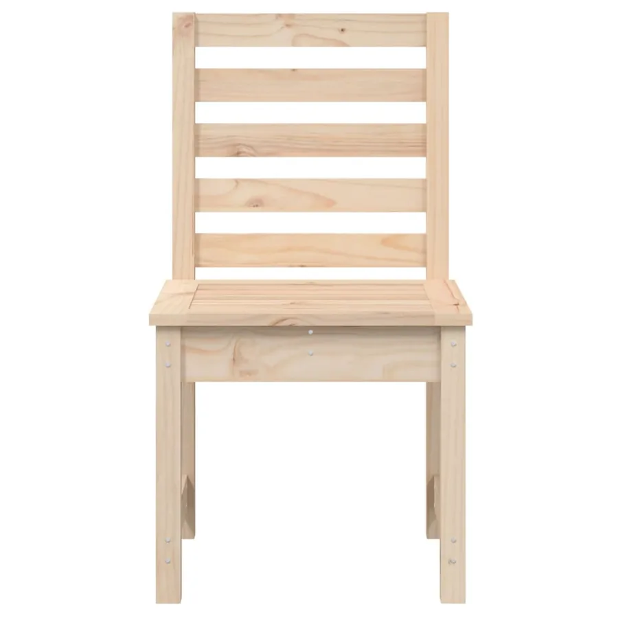 Chaises de jardin lot de 2 50x48x91,5 cm bois massif de pin - 4
