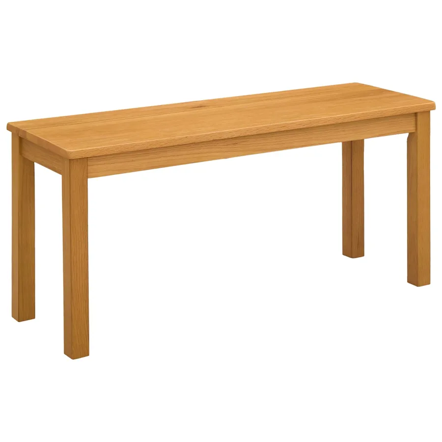 Banc de salle à manger 95 x 32 x 45 cm Bois de chêne massif - 2