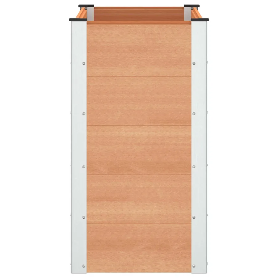 Jardinière surélevée Marron 100 x 50 x 91 cm - 4