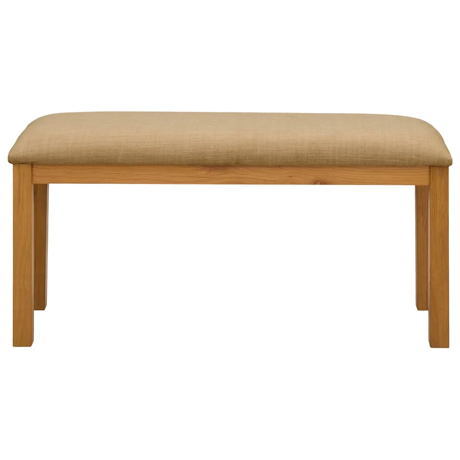 Banc de salle à manger 95 x 32 x 45 cm Bois de chêne massif - 3