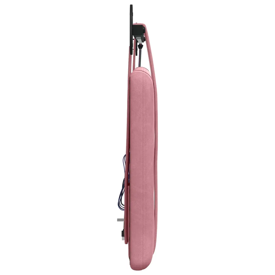 Tête de lit suspendue Avec lumière LED Rose Velours - 7