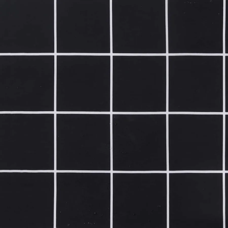 Coussins de palette lot de 2 motif à carreaux noir tissu Oxford - 9