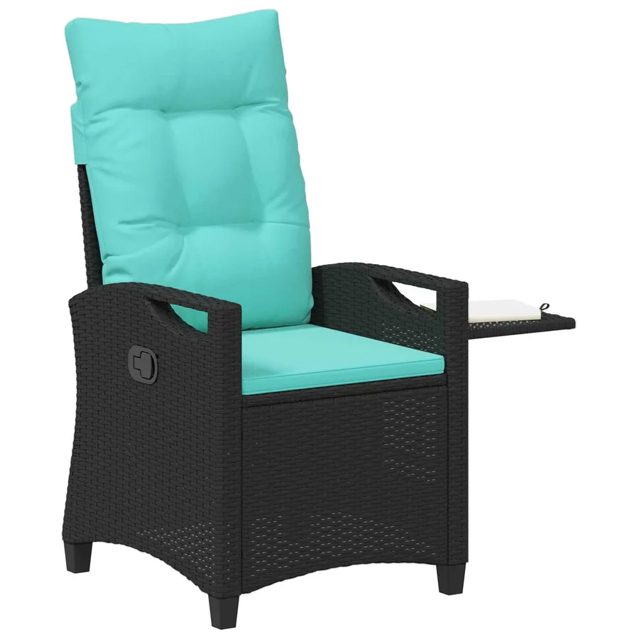 Chaise de jardin inclinable 56 x 60 x 112 cm acier - 3