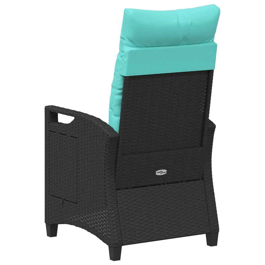 Chaise de jardin inclinable 56 x 60 x 112 cm acier - 7