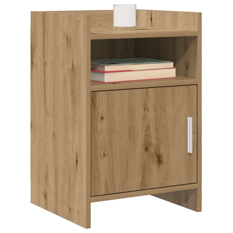 Tables de chevet 2 pc Chêne artisanal 40 x 36 x 60 cm - 2