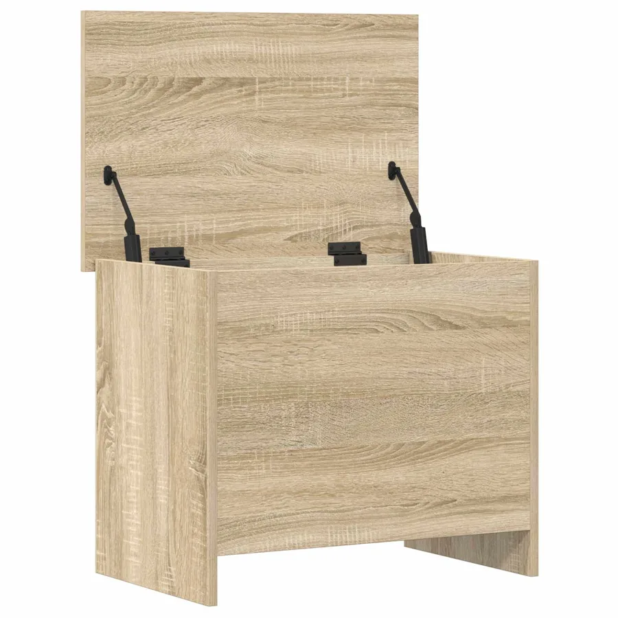 Coffre de rangement avec stockage Chêne Sonoma 60 x 40 x 50 cm - 5