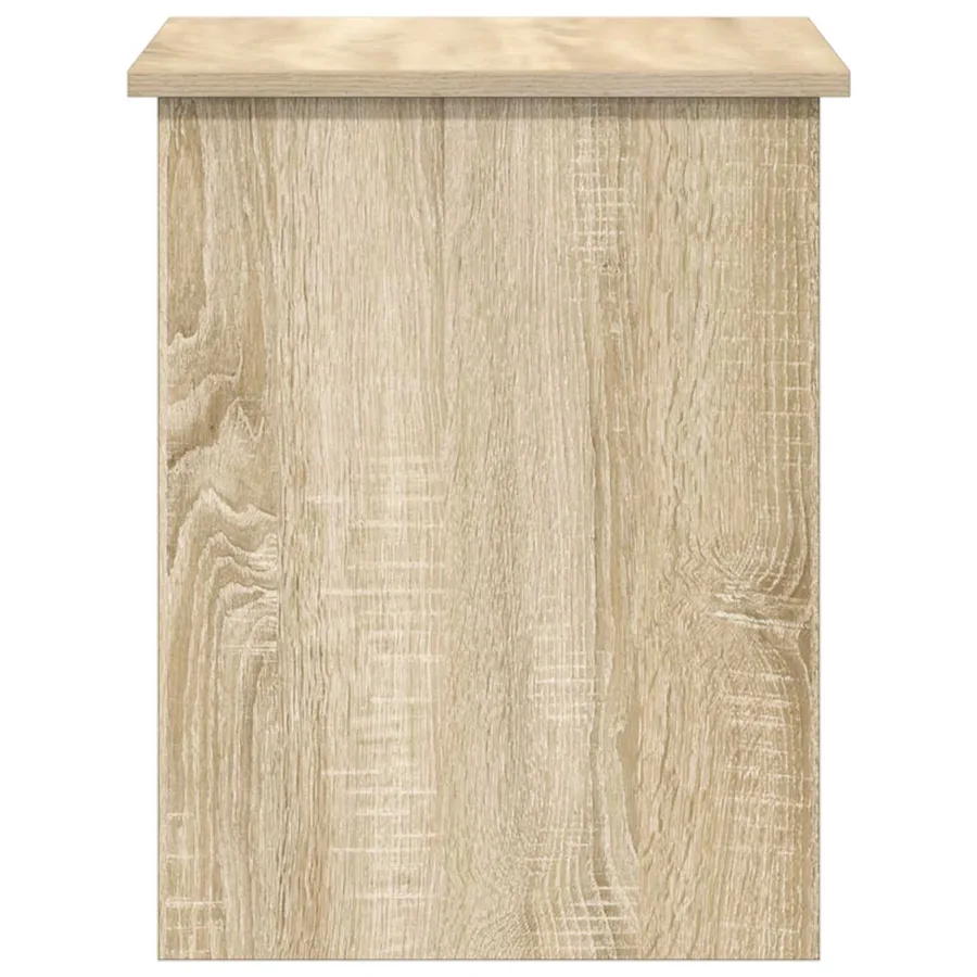 Coffre de rangement avec stockage Chêne Sonoma 60 x 40 x 50 cm - 7
