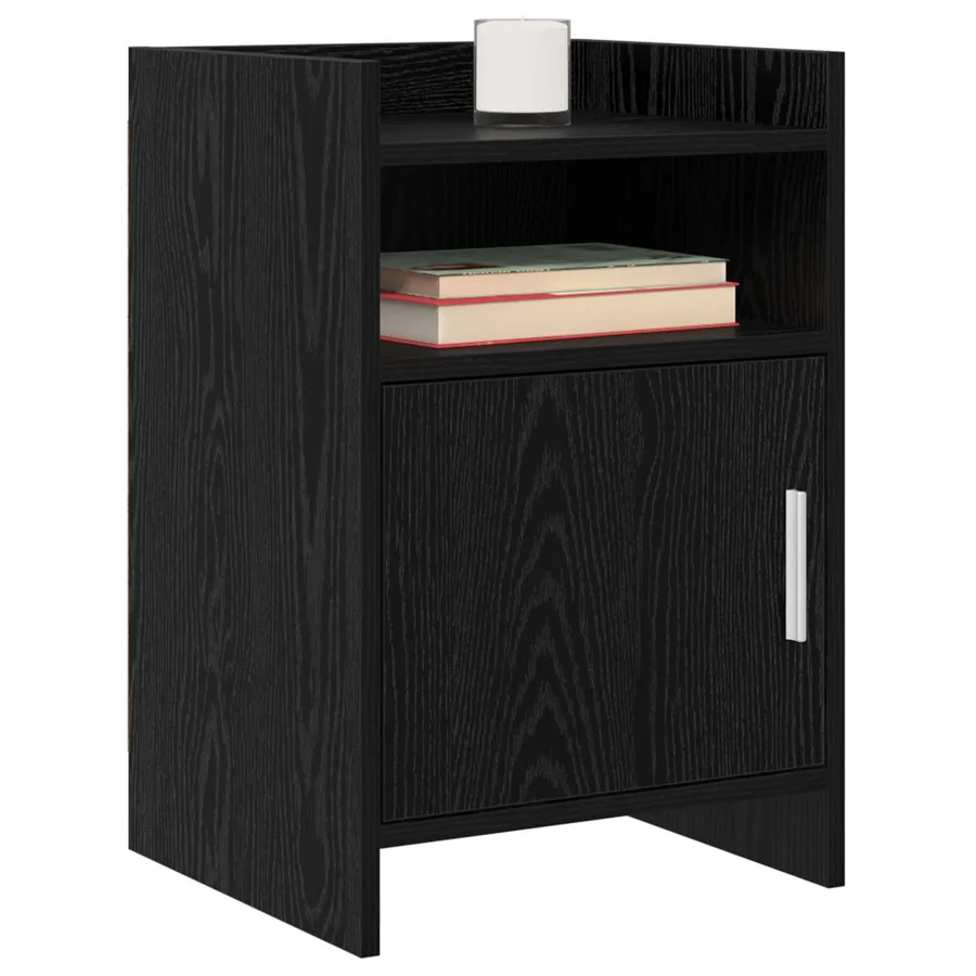 Tables de chevet 2 pcs Chêne noir 40 x 36 x 60 cm - 2