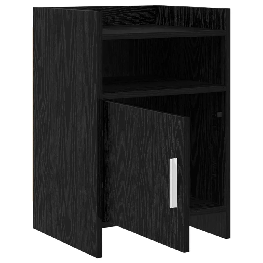 Tables de chevet 2 pcs Chêne noir 40 x 36 x 60 cm - 3