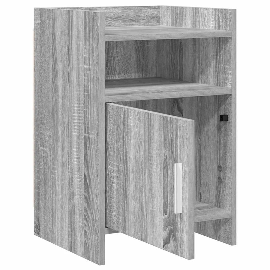 Tables de chevet 2 pcs Sonoma gris 40 x 36 x 60 cm - 3