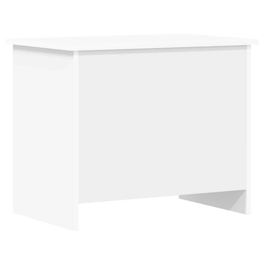 Coffre de rangement Blanc 60 x 40 x 50 cm Bois d'ingénierie - 2