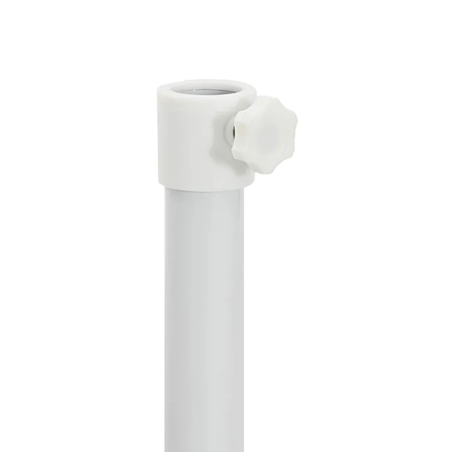 Support de parasol Blanc Acier for 25-32 mm Pole - 8
