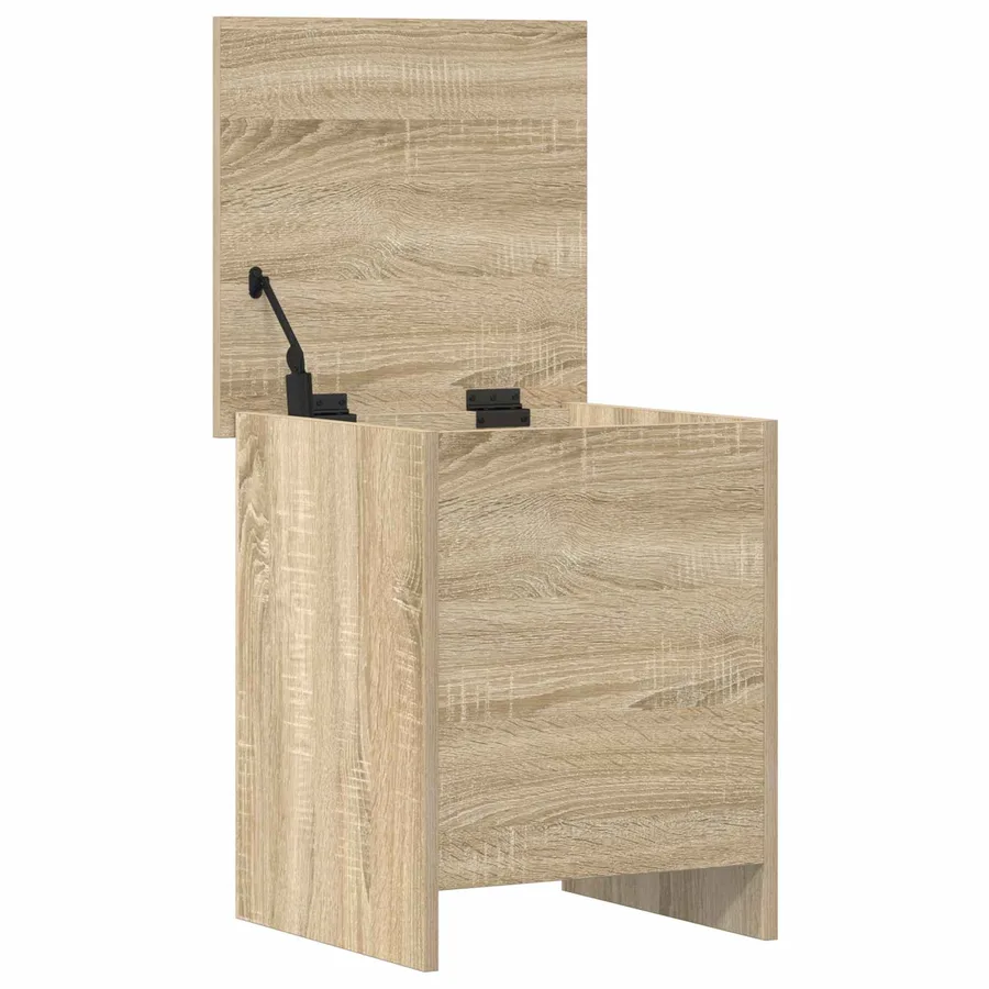 Coffre de rangement avec stockage Chêne Sonoma 40 x 40 x 50 cm - 3