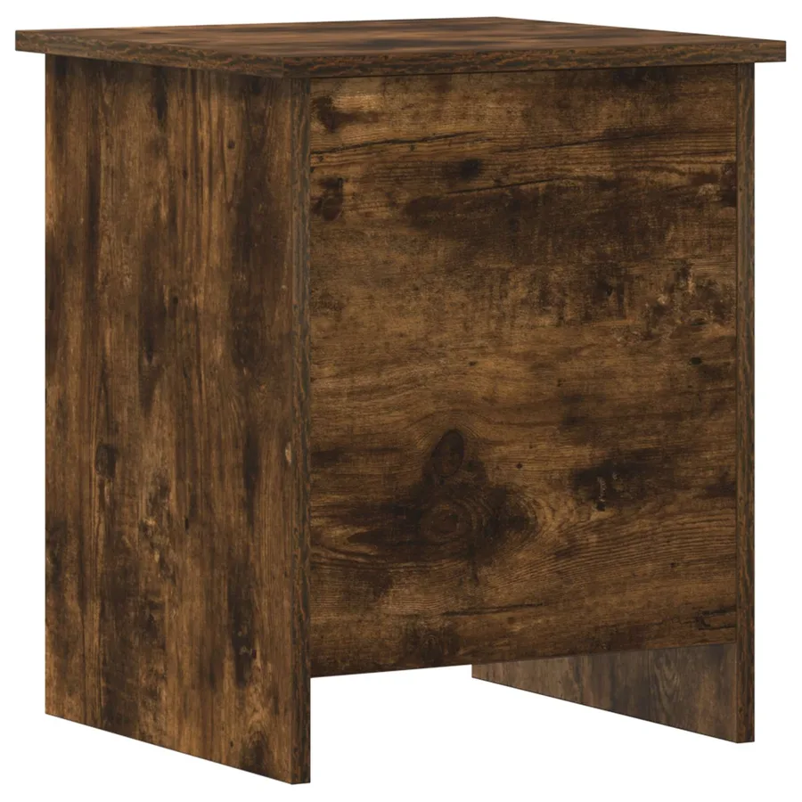 Coffre de rangement avec stockage Chêne fumé 40 x 40 x 50 cm - 2