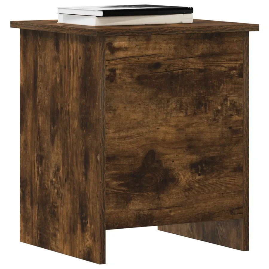 Coffre de rangement avec stockage Chêne fumé 40 x 40 x 50 cm - 3
