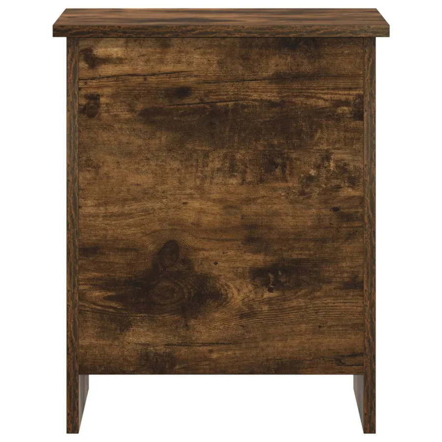 Coffre de rangement avec stockage Chêne fumé 40 x 40 x 50 cm - 6