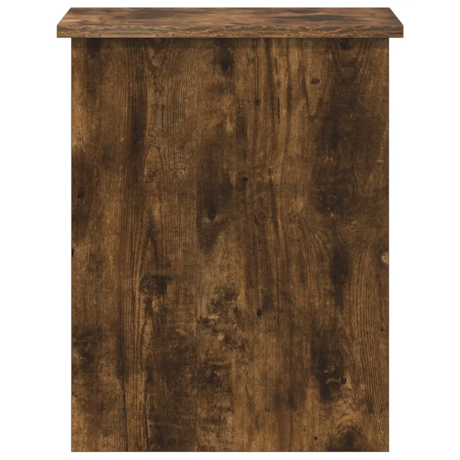 Coffre de rangement avec stockage Chêne fumé 40 x 40 x 50 cm - 7