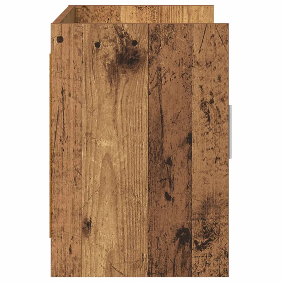 Meuble TV 102 x 33 x 47 cm Bois ancien Bois d'ingénierie - 6