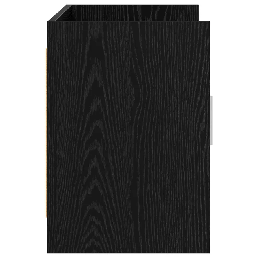Meuble TV 102 x 33 x 47 cm Chêne noir Bois d'ingénierie - 6