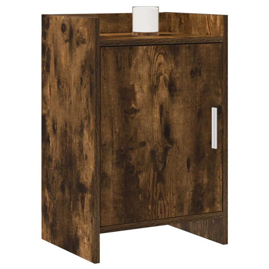 Tables de chevet Chêne fumé 40 x 30 x 60 cm Bois d'ingénierie - 2