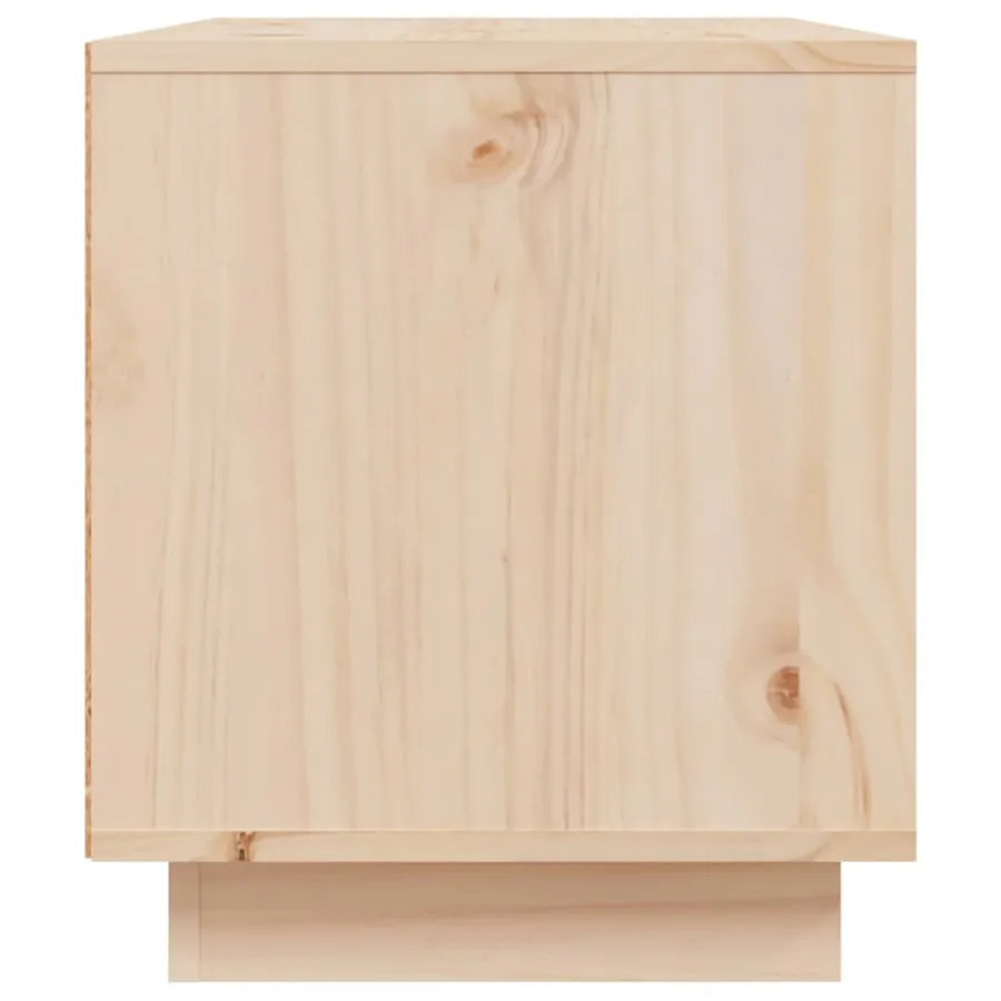 Meuble TV 80x35x40,5 cm Bois de pin massif - 6