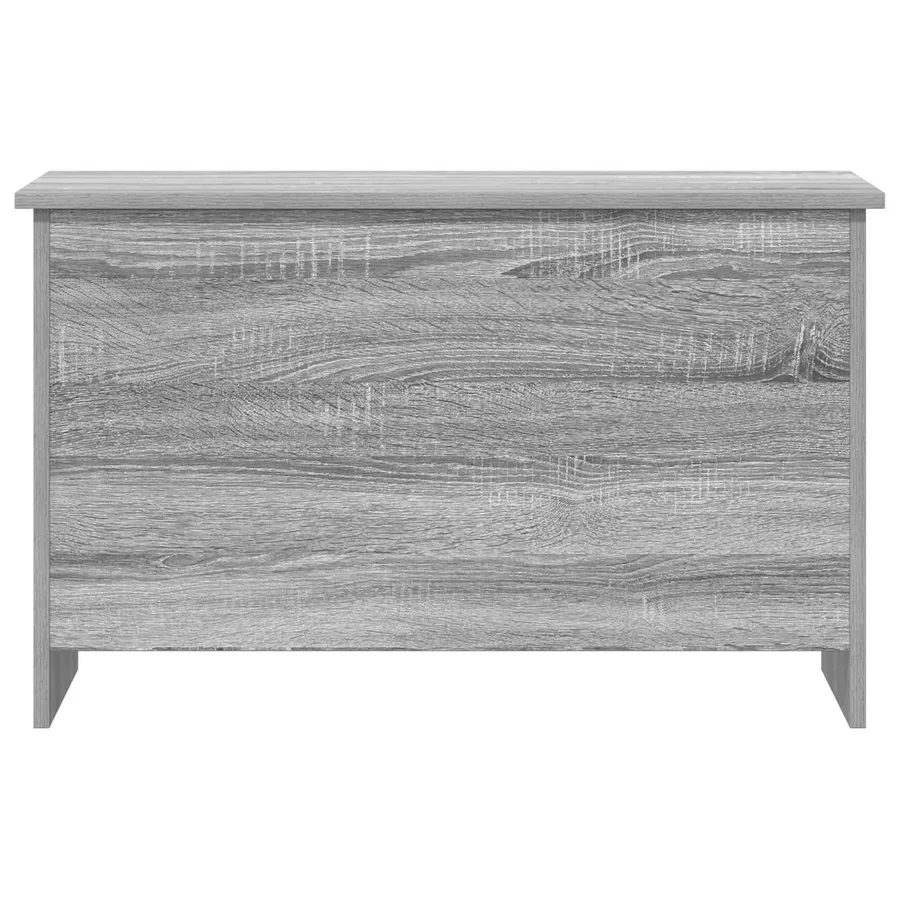 Coffre de rangement avec stockage Sonoma gris 80 x 40 x 50 cm - 6