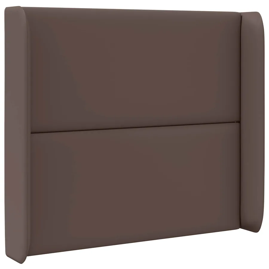 Oreille de tête de lit Marron 80 x 16 x 4 cm PVC - 3