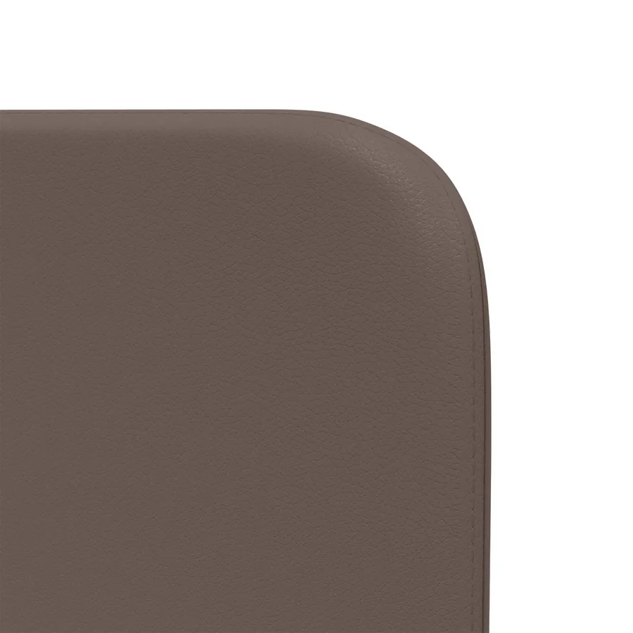 Oreille de tête de lit Marron 80 x 16 x 4 cm PVC - 9
