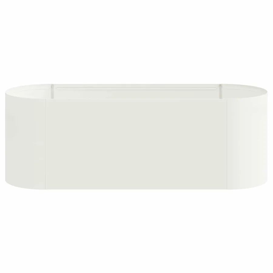 Jardin surélevé Blanc 120 x 40 x 40 cm - 4