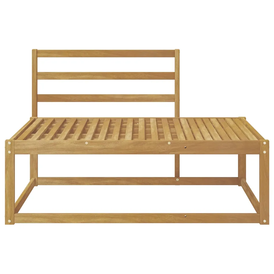 Canapé d'extérieur en bout Blanc 115 x 83 x 73 cm - 3