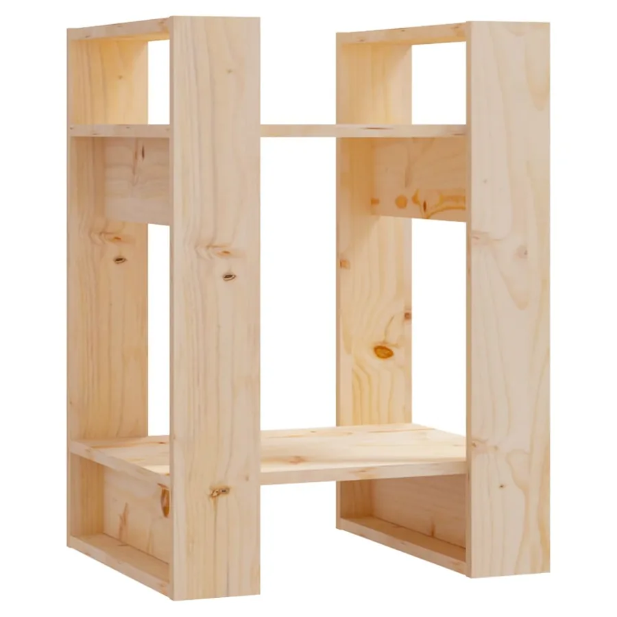 Bibliothèque/Séparateur de pièce 41x35x57 cm Pin massif - 2