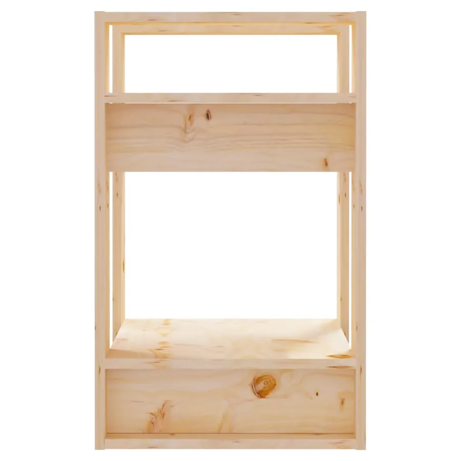 Bibliothèque/Séparateur de pièce 41x35x57 cm Pin massif - 4