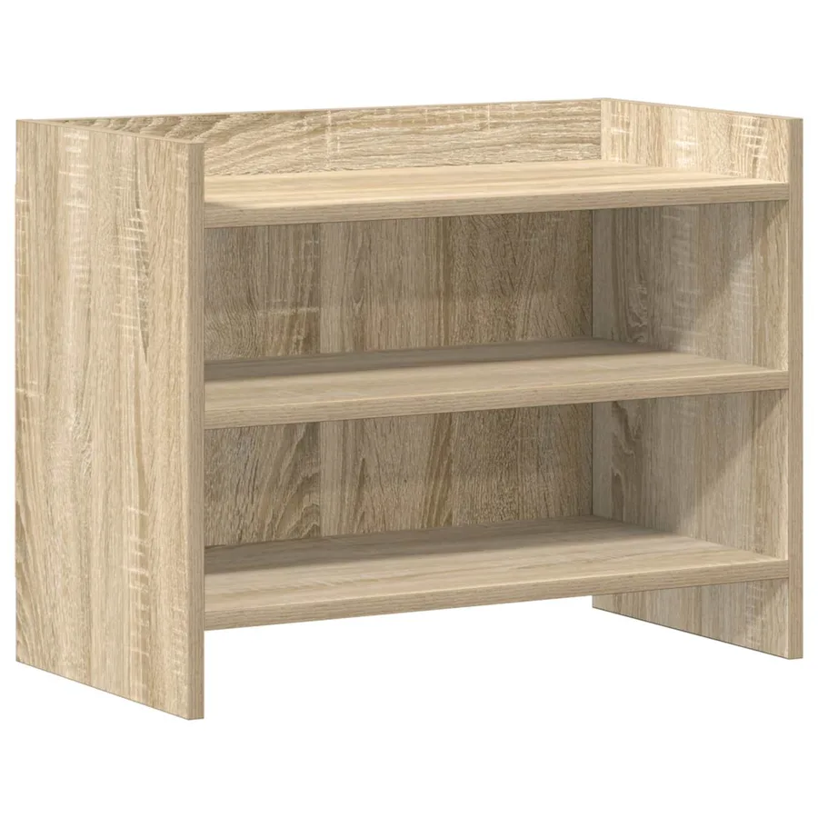 Meuble TV 60 x 33 x 47 cm Chêne Sonoma Bois d'ingénierie - 2