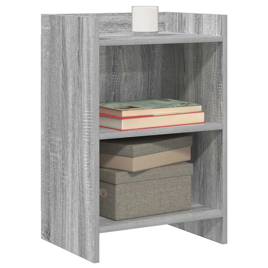 Tables de chevet 2 pcs Sonoma gris 40 x 30 x 60 cm - 2